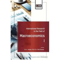 International Research in the Field of Macroeconomics I