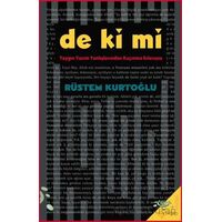 De Ki Mi - Rüstem Kurtoğlu - h2o Kitap
