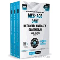 2025 KPSS ÖABT İlköğretim Matematik Öğretmenliği Konu Anlatımlı (3 Kitap)
