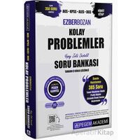 AGS-KPSS-ALES-DGS Ezberbozan Kolay Problemler Tamamı Çözümlü Soru Bankası