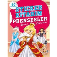 Sticker Kitabım Prensesler - Kolektif - Bıcırık Yayınları