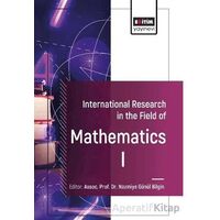 International Research in the Field of Mathematics I