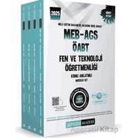 2025 MEB-AGS-ÖABT Fen Bilimleri Öğretmenliği Konu Anlatımlı (4 Kitap)