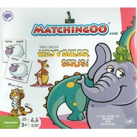Hayvanlar Serisi Eşleştirme Kartları Matchingoo