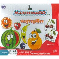Meyvegiller Eşleştirme Kartları Matchingoo