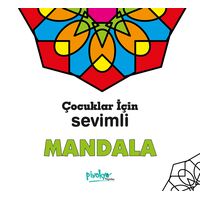Çocuklar İçin Sevimli Mandala - Kollektif - Pinokyo Yayınları