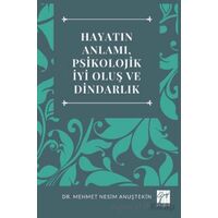 Hayatın Anlamı, Psikolojik İyi Oluş Ve Dindarlık - Mehmet Nesim Anuştekin - Gazi Kitabevi