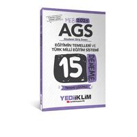 Yediiklim 2025 MEB AGS Eğitimin Temelleri ve Türk Milli Eğitim Sistemi Tamamı Çözümlü 15 Deneme