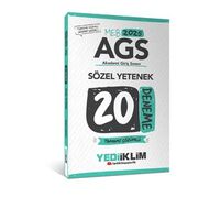 Yediiklim Yayınları 2025 MEB AGS Sözel Yetenek Tamamı Çözümlü 20 Deneme