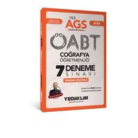 Yediiklim Yayınları 2025 MEB AGS ÖABT Coğrafya Öğretmenliği Tamamı Çözümlü 7 Deneme Sınavı