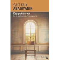 Kayıp Aranıyor - Sait Faik Abasıyanık - Kanon Kitap