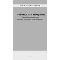 Sistematik Kelâm Yaklaşımları - Namık Kemal Okumuş - Araştırma Yayınları