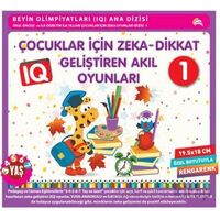 Çocuklar İçin Zeka - Dikkat Geliştiren Akıl Oyunları 1 (3-4-5-6-7 Yaş ve Üzeri)