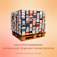 50 Farklı Çeşit, 20’şer Adet ile Toplam 1000 Kitaplık Palet Kampanyası