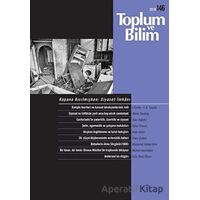 Toplum ve Bilim Dergisi Sayı: 146 Aralık 2018 - İletişim Yayınevi