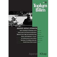 Toplum ve Bilim Dergisi Sayı: 151 - İletişim Yayınevi