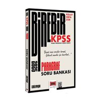 Yargı Yayınları 2025 KPSS Birebir Serisi Kolay-Orta-Zor Paragraf Soru Bankası