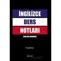 İngilizce Ders Notları - FerdiTan - İkinci Adam Yayınları