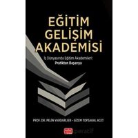 Eğitim Gelişim Akademisi - Pelin Vardarlıer - Nobel Bilimsel Eserler