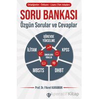Soru Bankası: Özgün Sorular ve Cevaplar (Tüm Adaylar)