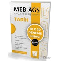 MEB - AGS Hazırlık Tarih 10x20 Tamamı Dijital Çözümlü Deneme Sınavı