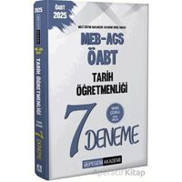 2025 MEB-AGS-ÖABT Tarih Öğretmenliği Tamamı Çözümlü 7 Deneme - Kollektif - Pegem Akademi Yayıncılık