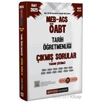 2025 MEB-AGS-ÖABT Tarih Öğretmenliği Çıkmış Sorular - Kollektif - Pegem Akademi Yayıncılık