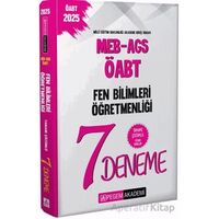2025 MEB-AGS-ÖABT Fen ve Teknoloji Öğretmenliği Tamamı Çözümlü 7 Deneme