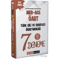 2025 MEB-AGS-ÖABT Türk Dili Ve Edebiyatı Öğretmenliği Tamamı Çözümlü 7 Deneme