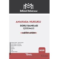Mülki Makam Anayasa Hukuku Çözümlü Soru Bankası - Metin Aydın - Temsil Kitap
