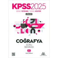 2025 KPSS Coğrafya Soru Bankası Marsis Yayınları