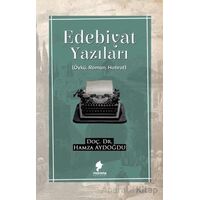 Edebiyat Yazıları - Hamza Aydoğdu - Morena Yayınevi