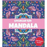 Çocuklar İçin Mandala-Lacivert - Emre Aslan - Bookalemun Yayınevi