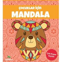Çocuklar İçin Mandala-Turuncu - Emre Aslan - Bookalemun Yayınevi
