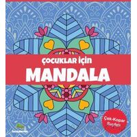 Çocuklar İçin Mandala-Mavi - Emre Aslan - Bookalemun Yayınevi