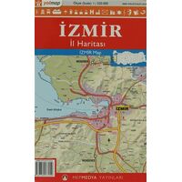 Yolmap İzmir İl Haritası MepMedya Yayınları