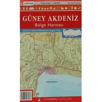 Yolmap Güney Akdeniz Bölge Haritası MepMedya Yayınları