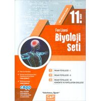 11.Sınıf Fen Lisesi Biyoloji Seti (Kampanyalı) Çap Yayınları
