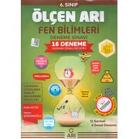 6.Sınıf Fen Bilimleri Deneme Sınavı (Kampanyalı) Arı Yayıncılık