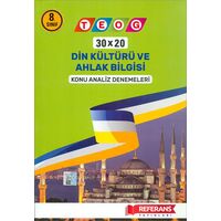 8.Sınıf TEOG Din Kültürü Denemeleri (Kampanyalı) Referans Yayınları