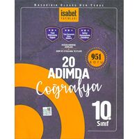 10.Sınıf 20 Adımda Coğrafya 951 Soru (Kampanyalı) İsabet Yayınları
