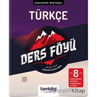 8.Sınıf Türkçe Konu Özetli Soru Bankası (Kampanyalı) Tambilgi Yayınları