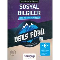 6.Sınıf Sosyal Bilgiler Konu Özetli Soru Bankası (Kampanyalı) Tambilgi Yayınları