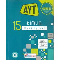 AYT Kimya 15 Branş Denemesi (Kampanyalı) KöşeBilgi Yayınları