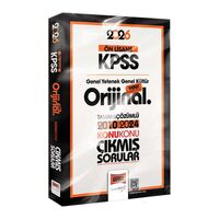 2026 KPSS Ön Lisans Orijinal 2010-2024 Konu Konu Çıkmış Sorular Yargı Yayınevi