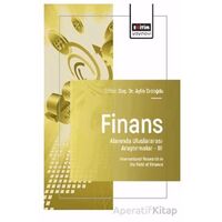 Finans Alanında Uluslararası Araştırmalar – III