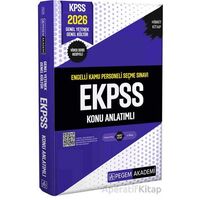 2026 E-KPSS Engelli Kamu Personeli Seçme Sınavı Konu Anlatımlı - Komisyon - Pegem Akademi Yayıncılık
