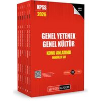 2026 KPSS Lisans Konu Anlatımlı Modüler Set (6 Kitap) Pegem Akademi