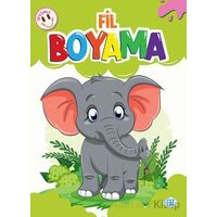 Sevimli Fil Boyama - Kollektif - Dokuz Çocuk