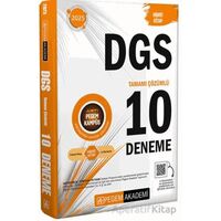 2025 DGS Tamamı Çözümlü 10 Deneme Pegem Akademi